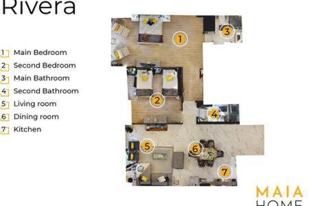 Rivera Maiahome-Hermoso Apt En Polanco Cerca Antara - 2Br 2Bt Meksika Dış mekan fotoğraf